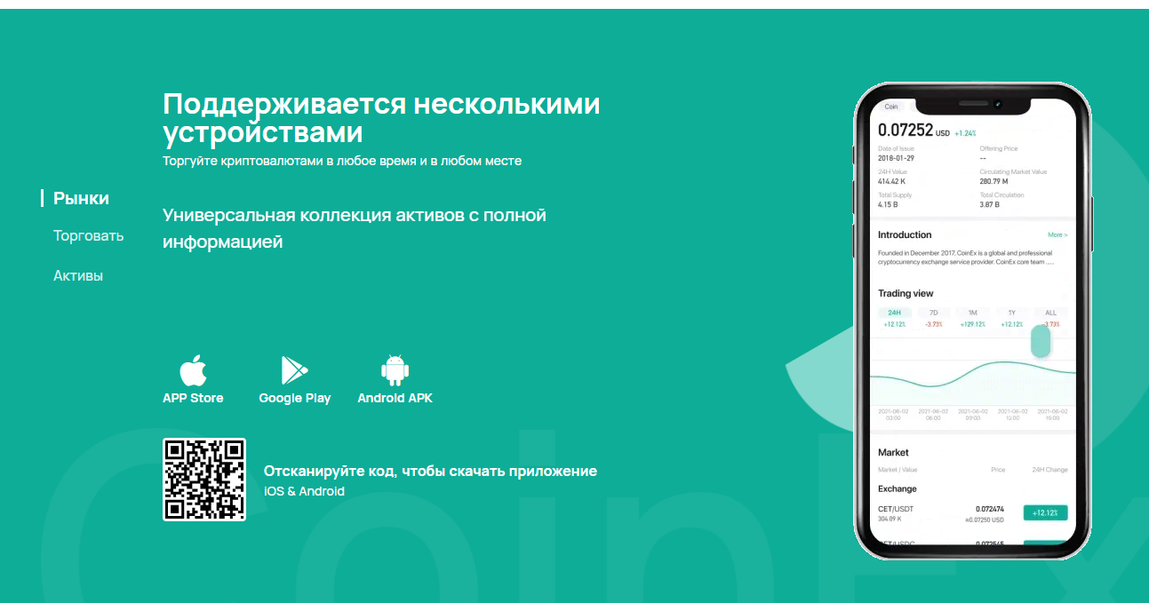 coinex отзывы о бирже