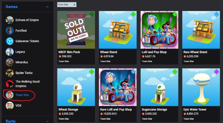 town star gala games