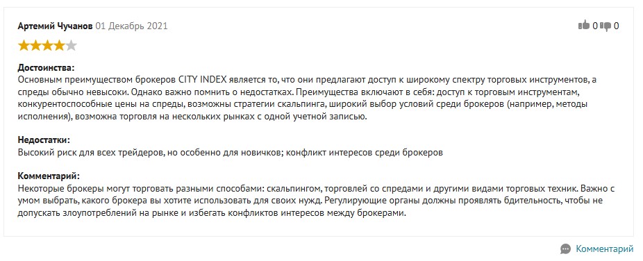 сити индекс